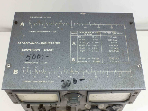 Svenska Radioaktiebolaget TF 1245 Circuit Magnification Meter - 1970's Vintage