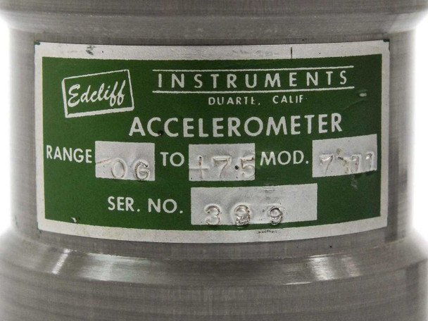 Edcliff Instruments Linear Accelerometer 0 - 17.5 G 41831