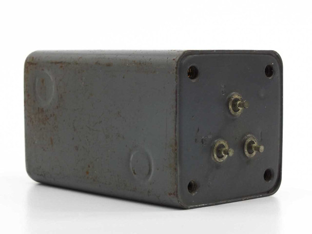 ADC 394876-4 Band Pass Filter — rear/side view showing three screw terminal connection points and overall housing condition