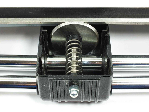 Rotatrim M15 Mastercut II rotary cutting head close-up showing blade wheel and spring mechanism