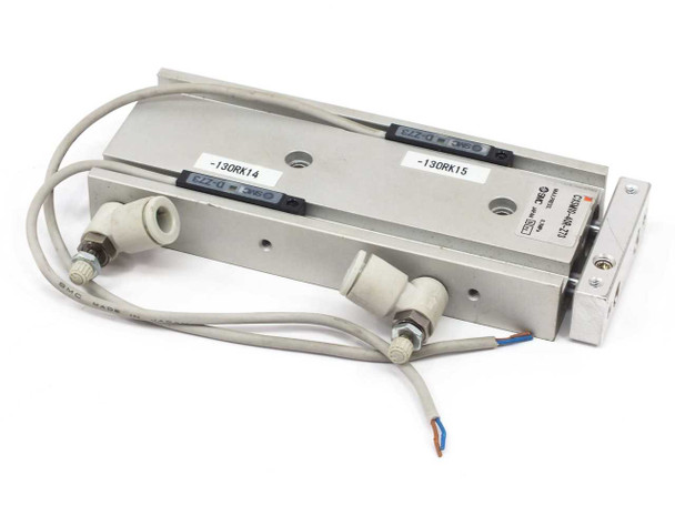 SMC CXSM10-40R-Z73 Guided Linear Pnumatic Actuator Dual Rod Cylinder