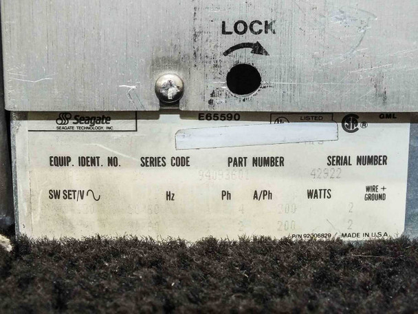 Seagate 94093601 Removable Storage Drive with 81542301 Power Supply Seagate 94093601 Removable Storage Drive with 81542301 Power Supply