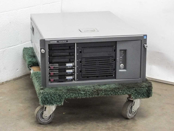 HP 257918-001 Compaq ProLiant ML370 G3 Xeon 2.4GHz Server - Bad PSU - AS IS