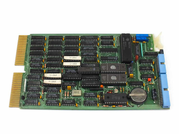 Peritek PMF-Q 0048-00392 — reverse top view showing additional ICs, DIP chips, and gold edge connectors