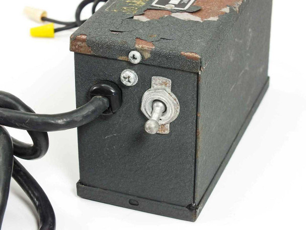 Ultra-Violet Products SCT-1 power supply – side panel showing toggle power switch and AC input cord entry