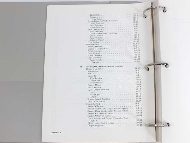 HP 8112A 50 MHz Programmable Pulse Generator Operating/Programming Manual