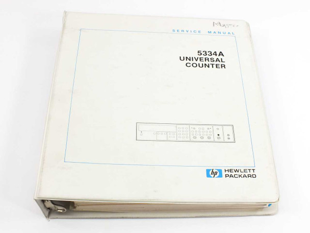 HP 5334A Universal Counter Service Manual