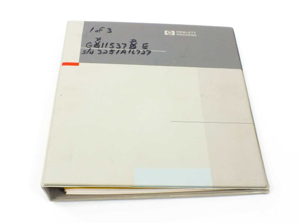 HP 54501A Digitizing Oscilloscope Service Manual