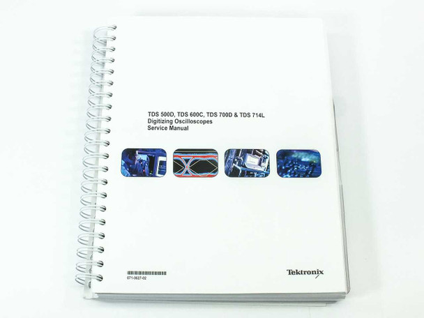 Tektronix TDS 500D/600C/700D/714L Digitizing Oscilloscopes Service Manual