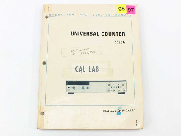 HP 5328A Universal Counter Operating and Service Manual