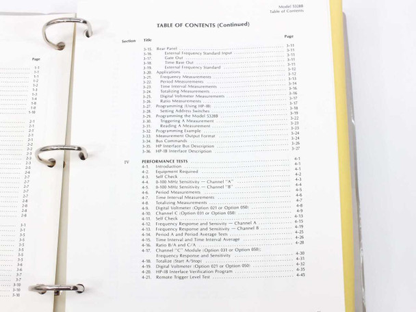 HP 5328B Universal Counter Operating and Service Manual