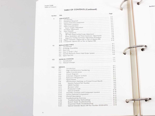 HP 5328B Universal Counter Operating and Service Manual