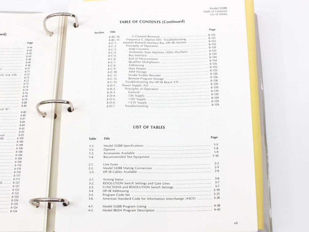 HP 5328B Universal Counter Operating and Service Manual