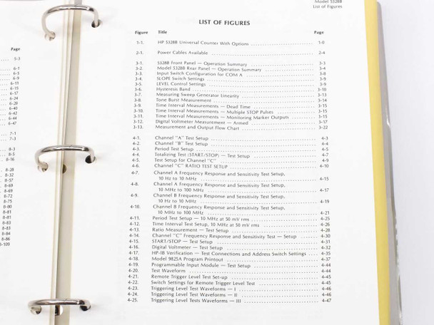 HP 5328B Universal Counter Operating and Service Manual