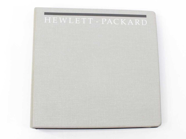 HP 16500A Logic Analysis System Programming Reference Vol I — front cover of gray Hewlett-Packard binder