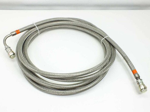 CTI 8043074 3/4" Cryopump Vacuum Helium Compressor Line 25 Foot Elbow