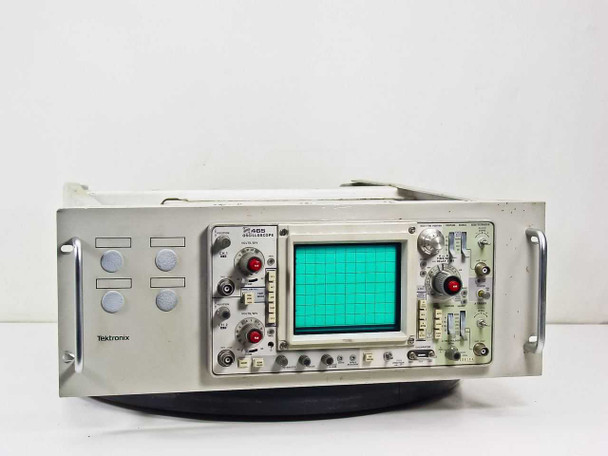 Tektronix 465 Oscilloscope 2-Channel with 19" Rackmount Frame