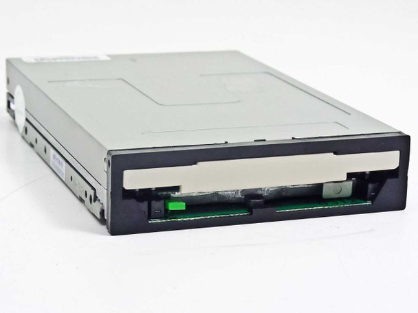 Sony MP-F17W-FP SMM 3.5-inch internal floppy drive — front-left angled view showing no bezel and open slot