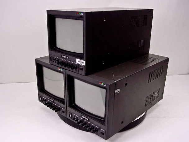 Sony PVM-8200T 9" Trinitron Color Video Monitor - *Lot of 3 AS-IS Units*