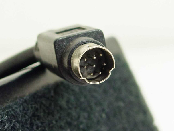 ExpoMobile Posh MR3 card reader – close-up of 8-pin mini-DIN connector end showing pin configuration