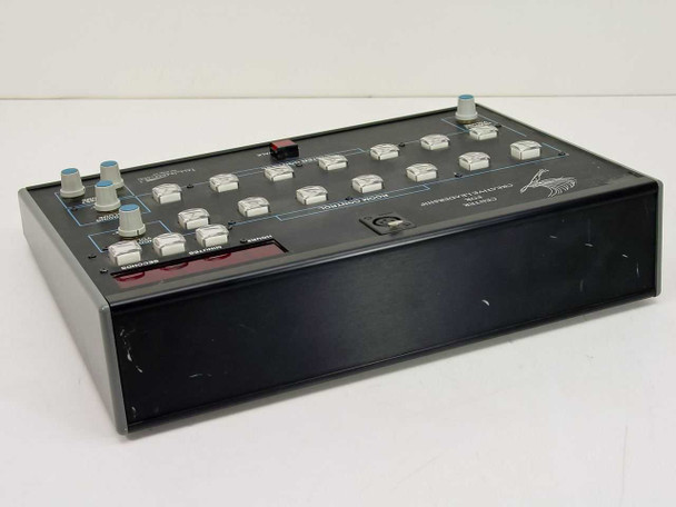 Tele-Images 84386 Console Config 2 angled three-quarter view showing top panel controls and overall enclosure