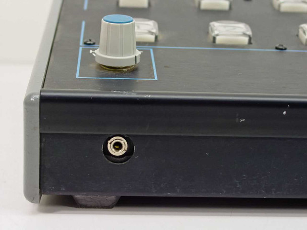 Tele-Images 84386 Console Config 2 left side panel showing 3.5mm audio jack and Headset Volume knob
