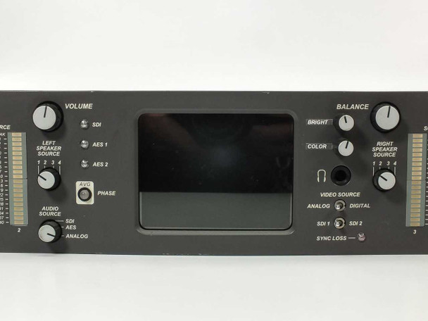 Wohler Panorama VAMP-1 SDI DTV Digital A/V Monitor Panel - AS-IS MISSING BOARD