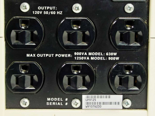 Unisys UPS UP-9125 -No Battery - AS IS