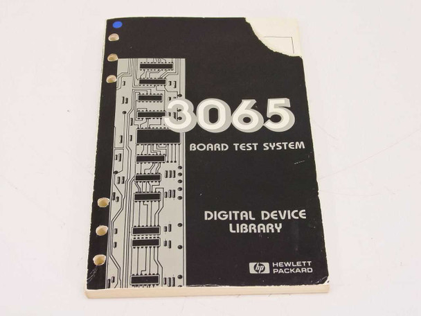 HP 3065 Board Test System Manual