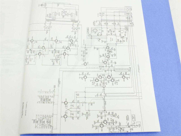 Tektronix P6042 Probe Instruction Manual — full schematic diagram foldout page showing circuit diagrams
