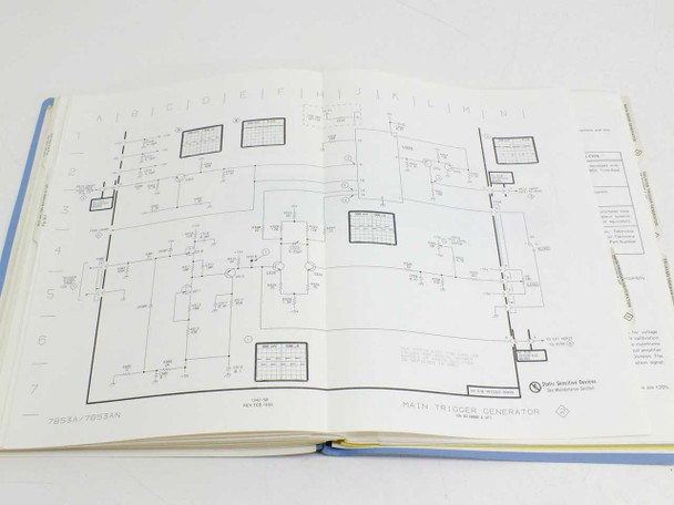 Tektronix 7B53A 7B53AN manual – Main Trigger Generator schematic diagram foldout