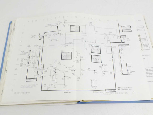 Tektronix 7B53A 7B53AN manual – Delayed Trigger Generator schematic diagram foldout