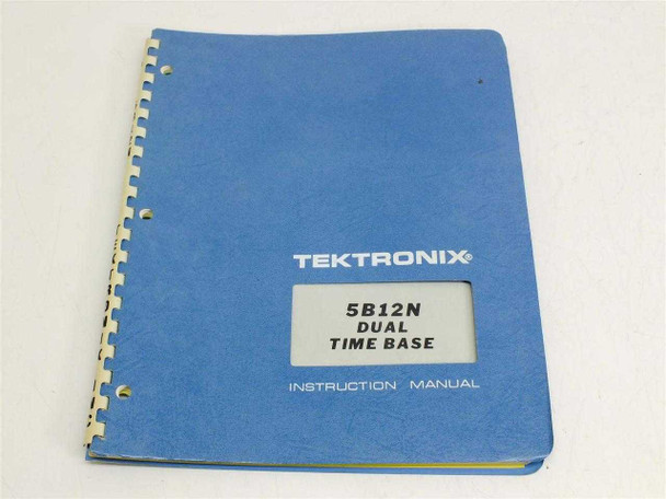 Tektronix 5B12N Dual Time Base Instruction Manual