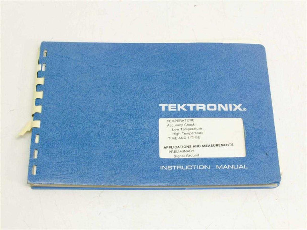 Tektronix 466 / 464 DM44 Operators Manual