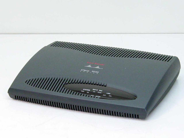 Cisco Cisco1601 Cisco 1600 Series Router No Power Cord - AS IS