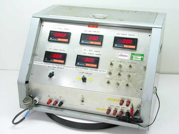 Kaiser Marquardt 700084 Voltage Monitor Aircraft Generator Tester w/5 Newport DRO Kaiser Marquardt 700084 Voltage Monitor Aircraft Generator Tester w/5 Newport DRO