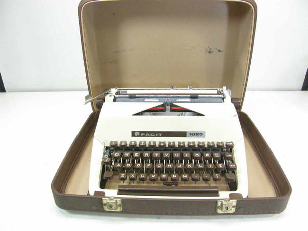 Facit 1620 Portable Manual Typewriter with Case AS-IS