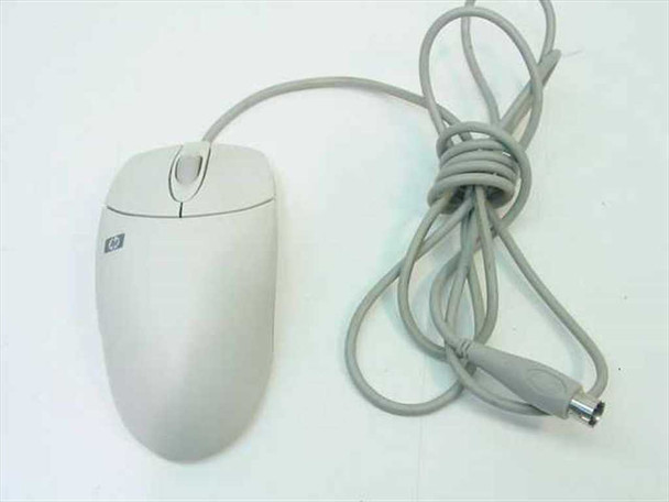 HP C4736-60101 PS/2 Two-Button Scroll Wheel Mouse - Model M-S48 - Beige