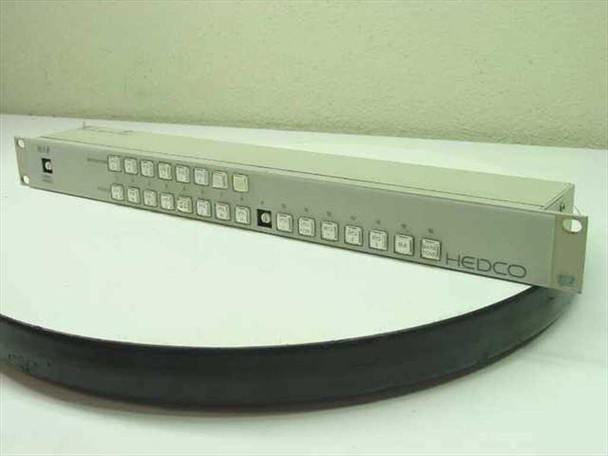 Hedco/Leitch Dual-Bus X-Y Controller, Video Switch Box 16 x 8