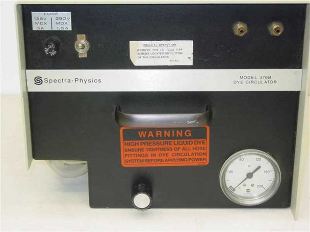 Spectra Physics 376B Die Circulator for Jet-Stream Dye Laser
