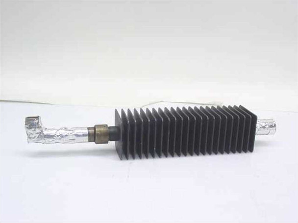 Black RF Radio Frequency Load with coax connector - As Is