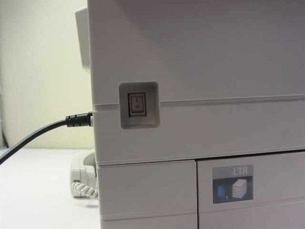 Minolta MinoltaFax 5600 left side view showing power switch and LTR paper cassette indicator