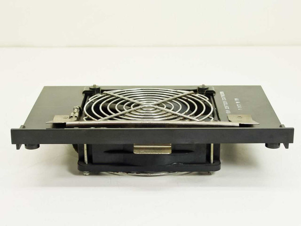IBM 25F7206 cooling fan assembly side profile view showing chassis depth and mounting tabs