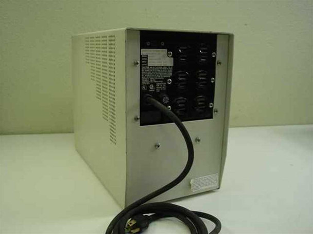 APC 800RT UPS rear panel showing multiple AC output outlets and AC power input cord