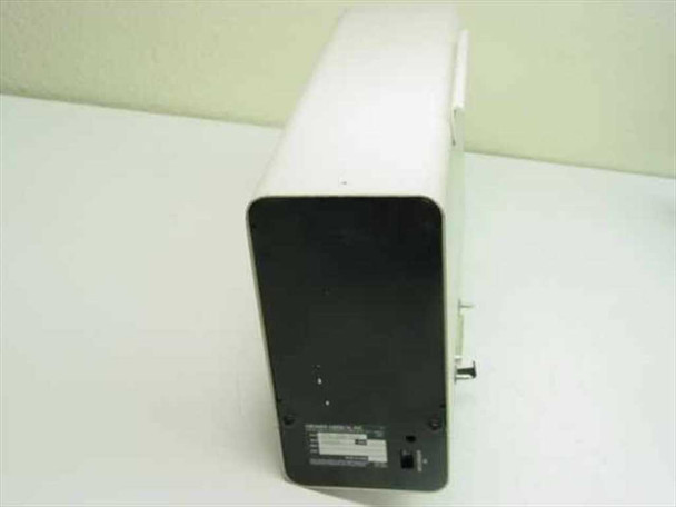 Mennen Medical 275-020-010 recorder printer – rear panel view showing connector port and rating label