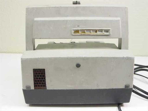 Timelapse 8mm movie film projector — rear view showing ventilation grille and power cord