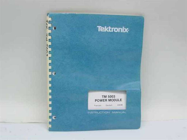 Tektronix 070-2955-00 TM 5003 Power Module Instruction Manual