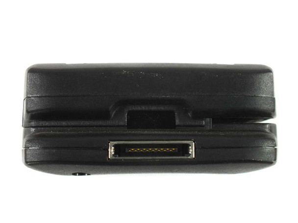 RIM R857D-2-5 BlackBerry PDA bottom edge showing multi-pin docking connector