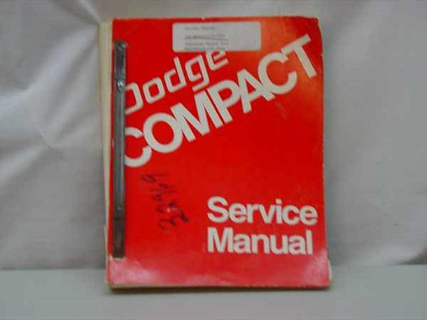 Dodge B100 B200 B300 CB300 and MB300 Service Manual (Compact)