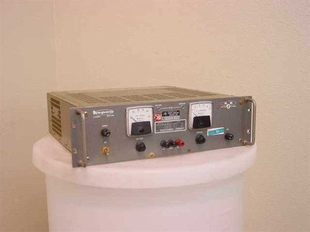 Kepco KS36-10M DC regulated bench power supply – front panel view showing analog voltage and current meters and control knobs